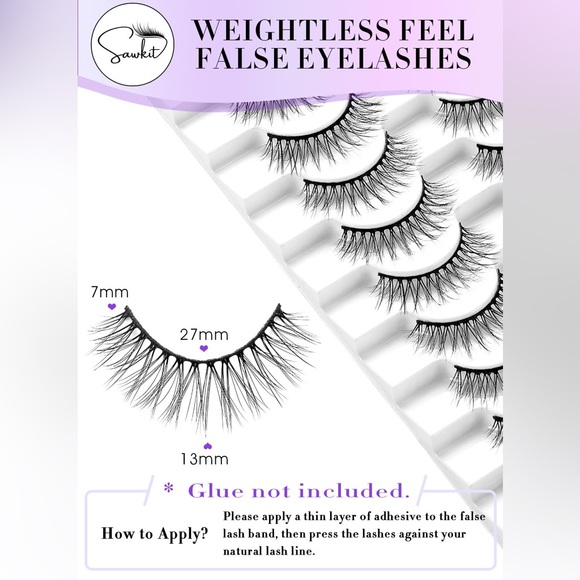 Natural Eyelashes with Complete Kit - Picture 5 of 9